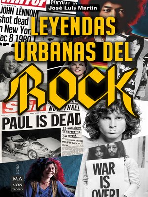 cover image of Leyendas urbanas del rock